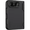 Dėklas Nillkin Super Frosted FOLD Magnetic Back Cover for Apple iPhone Duo Juodas