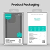 Nillkin Super Frosted PRO Back dėklas skirtas Xiaomi 15T Transparent juodos spalvos