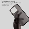 Nillkin Super Frosted PRO Back dėklas skirtas Xiaomi 15T Transparent juodos spalvos