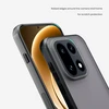 Nillkin Super Frosted PRO Back dėklas skirtas OnePlus 15 skaidrus juodos spalvos