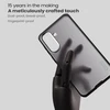 Nillkin Super Frosted PRO Back dėklas skirtas Samsung Galaxy A37 skaidrus juodos spalvos