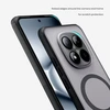 Nillkin Super Frosted PRO Magnetic Back dėklas skirtas Xiaomi Redmi Note 15 Pro+ 5G Transparent Juodas