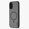 Nillkin Super Frosted PRO Magnetic Back dėklas skirtas Apple iPhone 17 skaidrus juodos spalvos