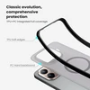 Nillkin Super Frosted PRO Magnetic Back dėklas skirtas Xiaomi 15T Pro Transparent juodos spalvos