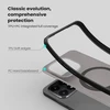 Nillkin Super Frosted PRO Magnetic Back dėklas skirtas Xiaomi 15T Transparent juodos spalvos