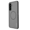Nillkin Super Frosted PRO Magnetic Back dėklas skirtas Samsung Galaxy A57 skaidrus juodos spalvos