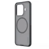 Nillkin Super Frosted PRO Magnetic Back dėklas skirtas Xiaomi 15T Pro Transparent juodos spalvos
