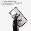 Nillkin Super Frosted PRO Magnetic Back dėklas skirtas Xiaomi 15T Pro Transparent juodos spalvos