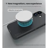 Nillkin Super Frosted PRO Magnetic Back dėklas skirtas Apple iPhone 17 juodos spalvos