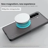 Nillkin Super Frosted PRO Magnetic Back dėklas skirtas Samsung Galaxy A57 skaidrus juodos spalvos