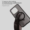 Nillkin Super Frosted PRO Magnetic Back dėklas skirtas Xiaomi 15T Transparent juodos spalvos