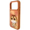 Dėklas Nimmy Big Eyed Pet 2.0 Cat case for iPhone 17 Pro Max - oranžinis