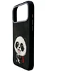 NIMMY dėklas BIG EYED GIANT PANDA, skirtas IPHONE 18 Pro/17 Pro, juodas