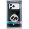 NIMMY dėklas BIG EYED GIANT PANDA, skirtas IPHONE 18 Pro Max/17 Pro Max, juodas