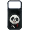 NIMMY dėklas BIG EYED GIANT PANDA, skirtas IPHONE 18 Pro Max/17 Pro Max, juodas