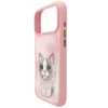 Dėklas NIMMY case BIG EYED RAGDOLL for IPHONE 18 Pro/17 Pro pink