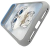 Dėklas NIMMY case BIG EYED Sidabrinis SHADED CAT for IPHONE 18 Pro Max/17 Pro Max pilkas