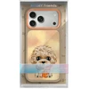 NIMMY dėklas BIG EYED TEDDY POODLE, skirtas IPHONE 18 Pro/17 Pro, rudos spalvos