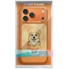 NIMMY dėklas GENTLE PETS SERIES DOG suderinamas su MagSafe, skirtas IPHONE 18 Pro/17 Pro, oranžinis