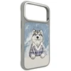 NIMMY dėklas GENTLE PETS SERIES DOG, suderinamas su MagSafe, skirtas IPHONE 18 Pro/17 Pro, pilkas