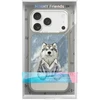 NIMMY dėklas GENTLE PETS SERIES DOG, suderinamas su MagSafe, skirtas IPHONE 18 Pro/17 Pro, pilkas