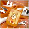 NIMMY dėklas GENTLE PETS SERIES DOG suderinamas su MagSafe, skirtas IPHONE 18 Pro/17 Pro, oranžinis