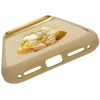 NIMMY dėklas LUCKY FASHION CAT, suderinamas su MagSafe, skirtas IPHONE 18 Pro Max/17 Pro Max, rudas