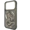 NIMMY dėklas MAGNETIC FANTASY ANIMAL DRAGON, suderinamas su MagSafe, skirtas IPHONE 18 Pro/17 Pro, pilkas