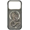 NIMMY dėklas MAGNETIC FANTASY ANIMAL DRAGON, suderinamas su MagSafe, skirtas IPHONE 18 Pro Max/17 Pro Max, pilkas