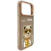 Dėklas Nimmy Cool&amp;Cute 2.0 Bear Case for iPhone 17 Pro Max - rusvai gelsvas