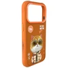 Dėklas Nimmy Cool&amp;Cute 2.0 Cat Case for iPhone 17 Pro Max - Oranžinis