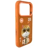 Dėklas Nimmy Cool&amp;Cute 2.0 Cat Case for iPhone 17 Pro - Oranžinis