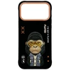„Nimmy Cool&amp;Cute 2.0 Gorilla“ dėklas, skirtas „iPhone 17 Pro Max“ - Juodas