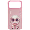 „Nimmy Cool&amp;Cute 2.0“ triušio dėklas, skirtas „iPhone 17 Pro Max“ – rožinis
