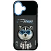 „Nimmy Cool&amp;Cute 2.0“ vilko formos dėklas, skirtas „iPhone 17“ - Juodas