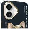 Nimmy Apple iPhone 16 6.1" dėklas telefonui juodos spalvos Glasses Cool Dog