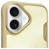 Nimmy Apple iPhone 16 6.1" dėklas telefonui haki spalvos Big Eyed Pet 2.0 Cat