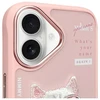 Nimmy Apple iPhone 16 6.1" dėklas telefonui rožinės spalvos Cool&amp;Cute 2.0 Cat