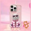 Nimmy Apple iPhone 16 Pro Max 6.9" dėklas telefonui rožinės spalvos Cool&amp;Cute 2.0 Cat