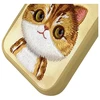 Nimmy Apple iPhone 16 Pro Max 6.9" dėklas telefonui haki spalvos Big Eyed Pet 2.0 Cat