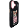 „Nimmy Glasses“ „Cool Cat“ dėklas, skirtas „iPhone 17“ – juodas