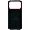 „Nimmy Glasses“ stilingas katino formos dėklas, skirtas „iPhone 17 Pro“ – juodas