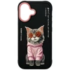 „Nimmy Glasses“ „Cool Cat“ dėklas, skirtas „iPhone 17“ – juodas