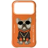 Dėklas Nimmy Glasses Cool Dog iPhone 17 Pro Case - Oranžinis