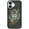 Nimmy Wolf MagSafe dėklas skirtas Apple iPhone 16 dark pilkas