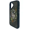 Nimmy Wolf MagSafe dėklas skirtas Apple iPhone 16 dark pilkas