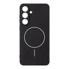 OBAL:ME MagNetix Matte TPU dėklas skirtas Samsung Galaxy S25 FE juodos spalvos