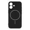 OBAL:ME MagNetix Matte TPU dėklas skirtas Apple iPhone 16 juodos spalvos