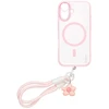 Dėklas OBAL:ME MagNetix Wrist Cover for Apple iPhone 16 Blossom