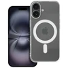 Oem Originalus „iPhone 16“ dėklas, skaidrus, 2 mm „Mag“ dangtelis, suderinamas su „MagSafe“ (fotoaparato apsauga), permatomas.